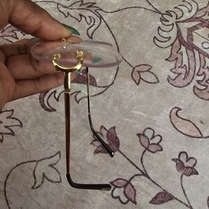 Chic Gold and Black Women's Glasses